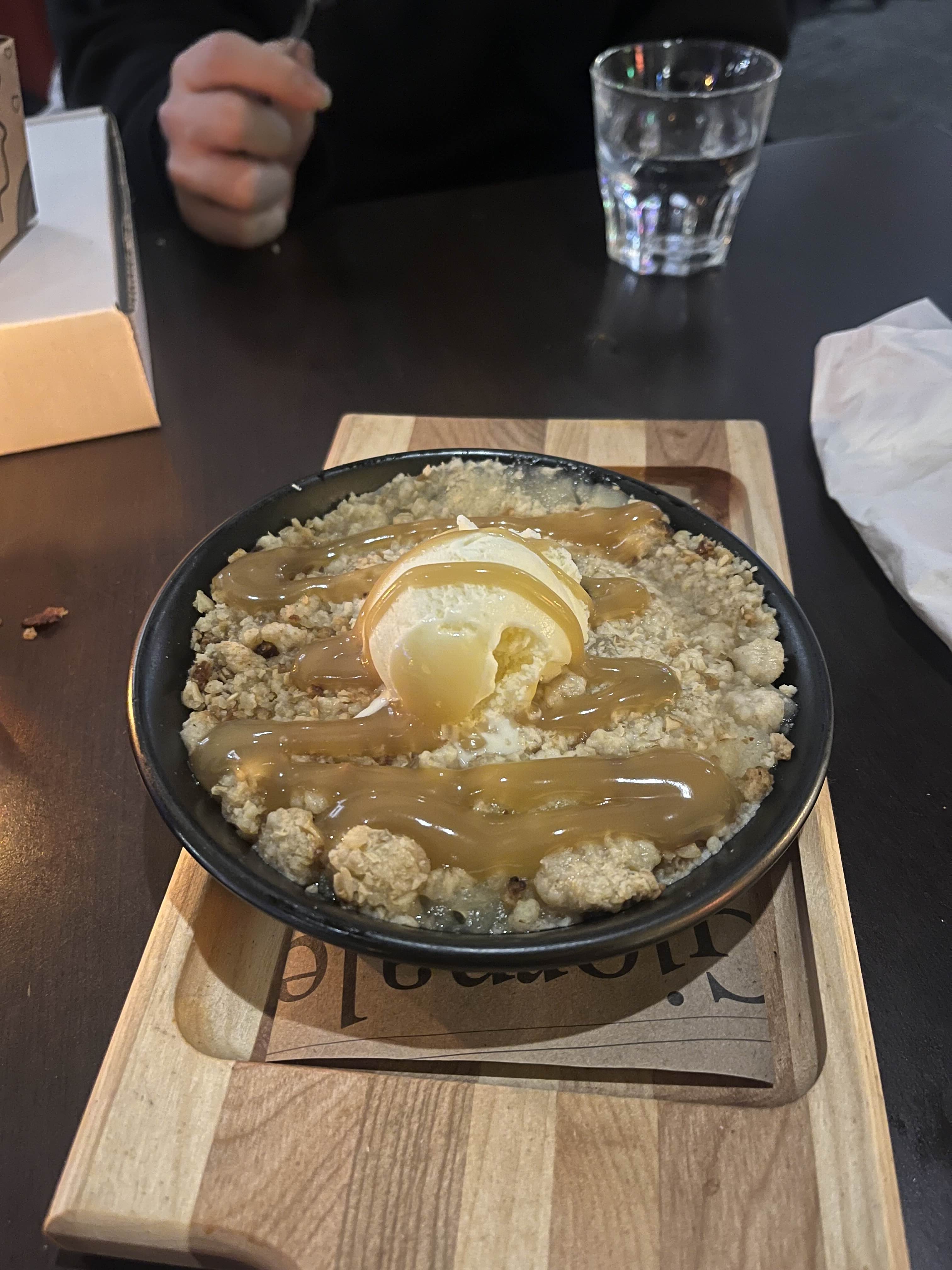 Apple Crumble from Pacini