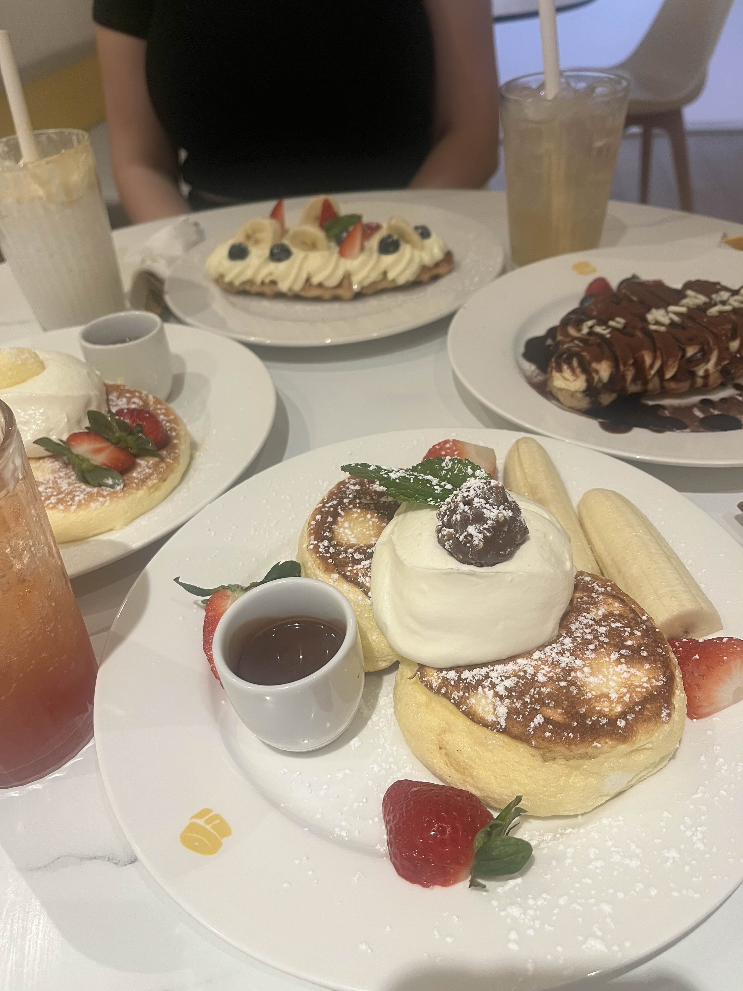 Japanese Pancakes from Fuwa Fuwa